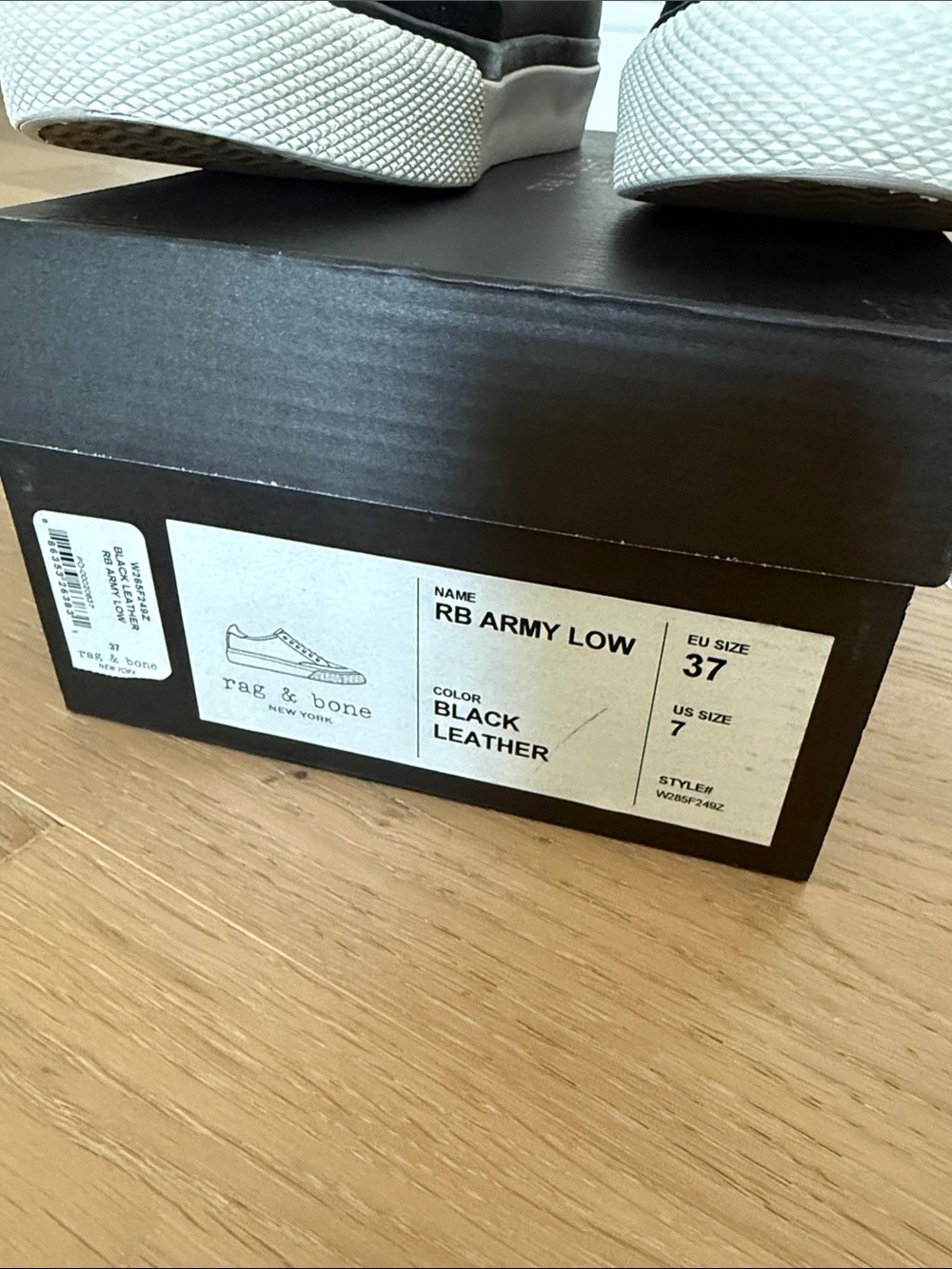 Rag & Bone Leather Sneakers - Picture 7 of 8
